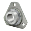 Flanged bearing unit triangular Eccentric Locking Collar RATR20-XL